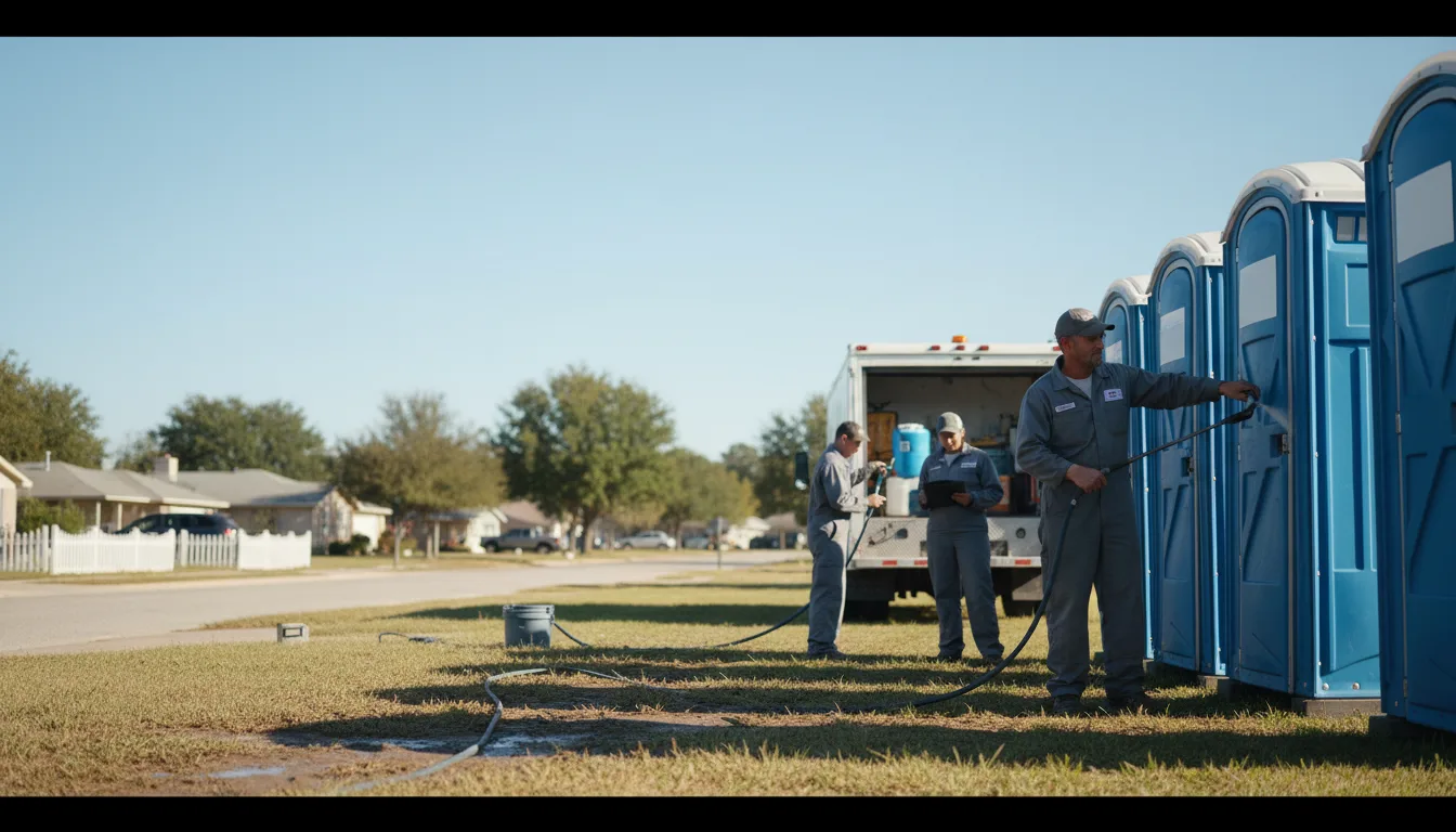 Long-Term Portable Toilet Rental in Whitehall, WI near me
